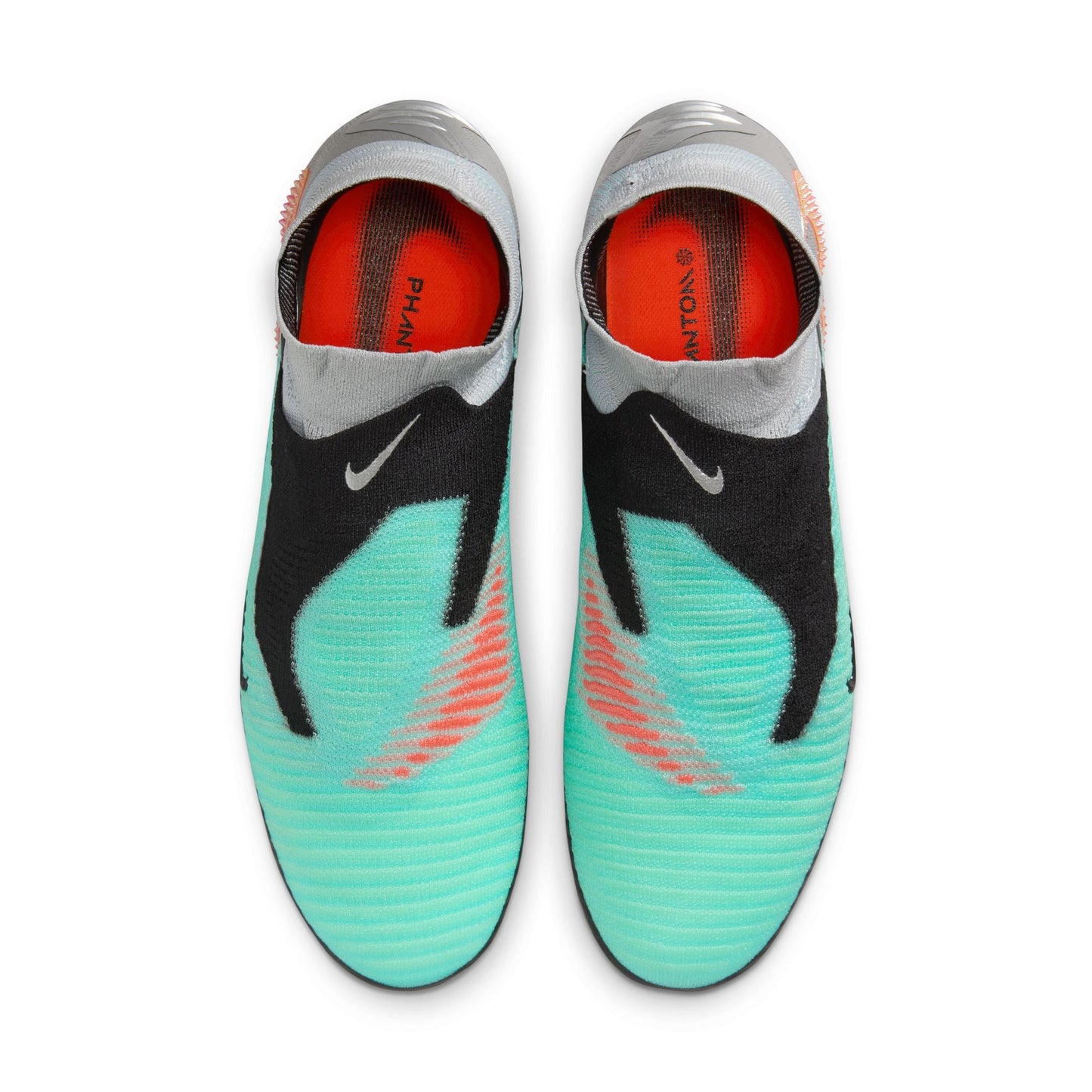 Nike Phantom 6 High Elite FG/MG Soccer Cleat - Chrome/Black