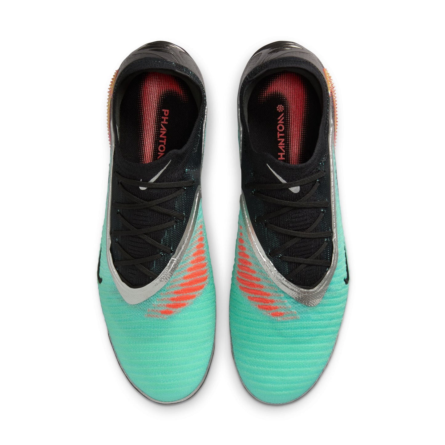 Nike Phantom 6 Low Elite FG/MG Firm Ground Soccer Cleat - Chrome/Black