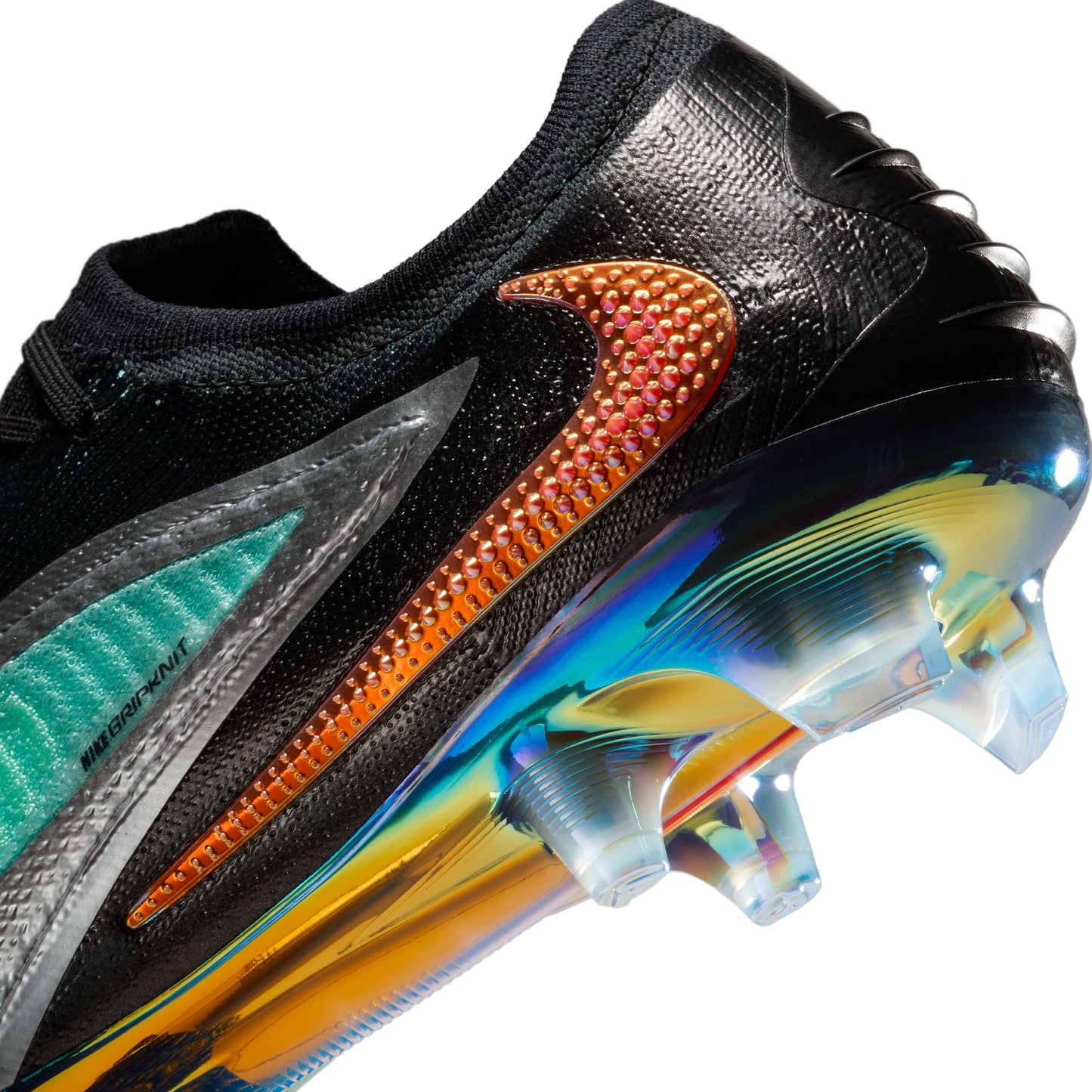 Nike Phantom 6 Low Elite FG/MG Firm Ground Soccer Cleat - Chrome/Black