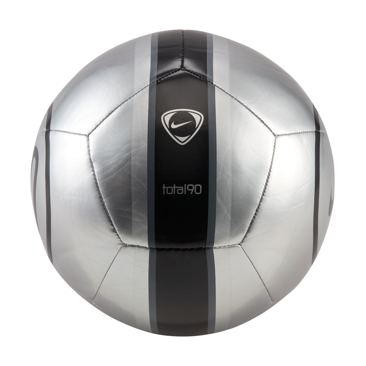Nike Academy Total 90 Soccer Ball - Metallic Silver/Black/Black