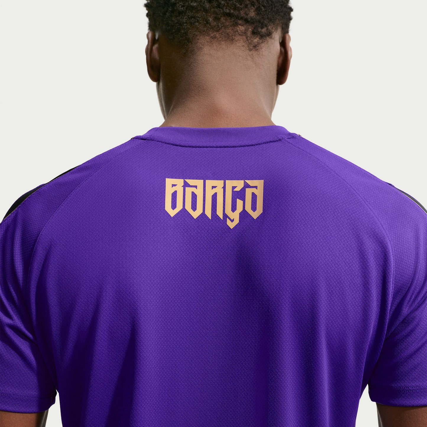Men's Nike FC Barcelona Strike Away Kobe Dri-FIT Soccer Short-Sleeve Top 26/27