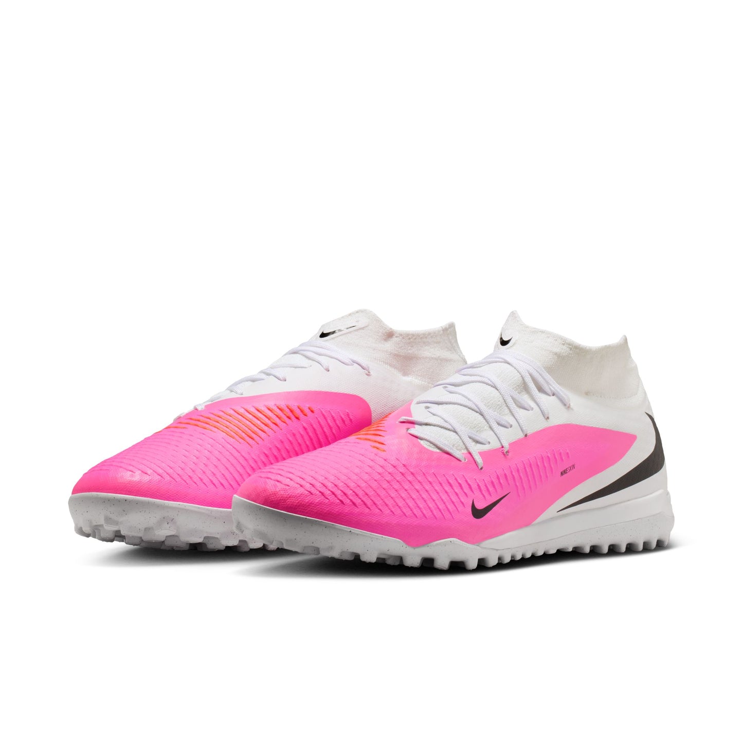 Nike Phantom 6 High Academy TF Turf Soccer Cleats - Multi-Color/Black