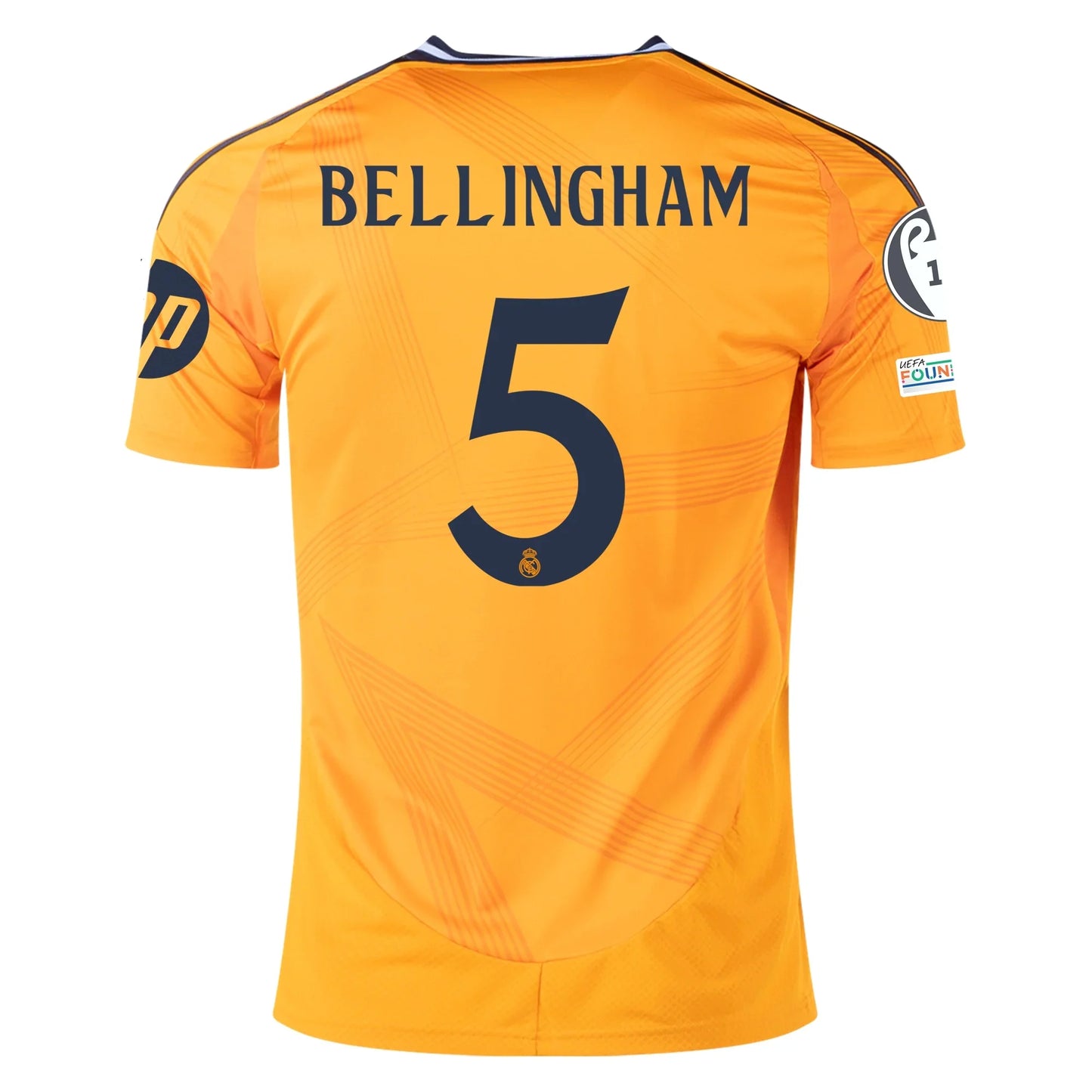 Men's Replica Adidas Bellingham Real Madrid Away Jersey 24/25
