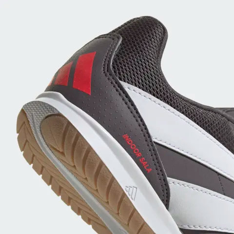 Adidas Junior Predator Club IN Indoor Soccer Shoe - Street Grey/White/Lucid Red