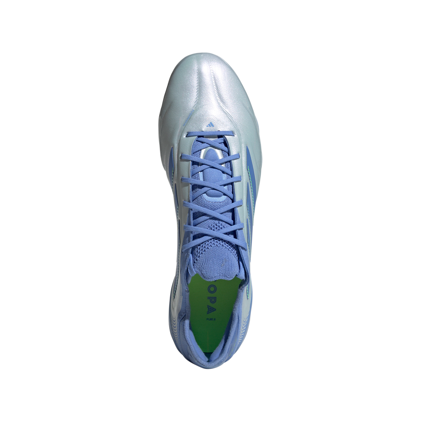 Adidas Copa Pure 3 Elite FG Firm Ground Soccer Cleat - Halo Blue/Blue Fusion/Lucid Lemon