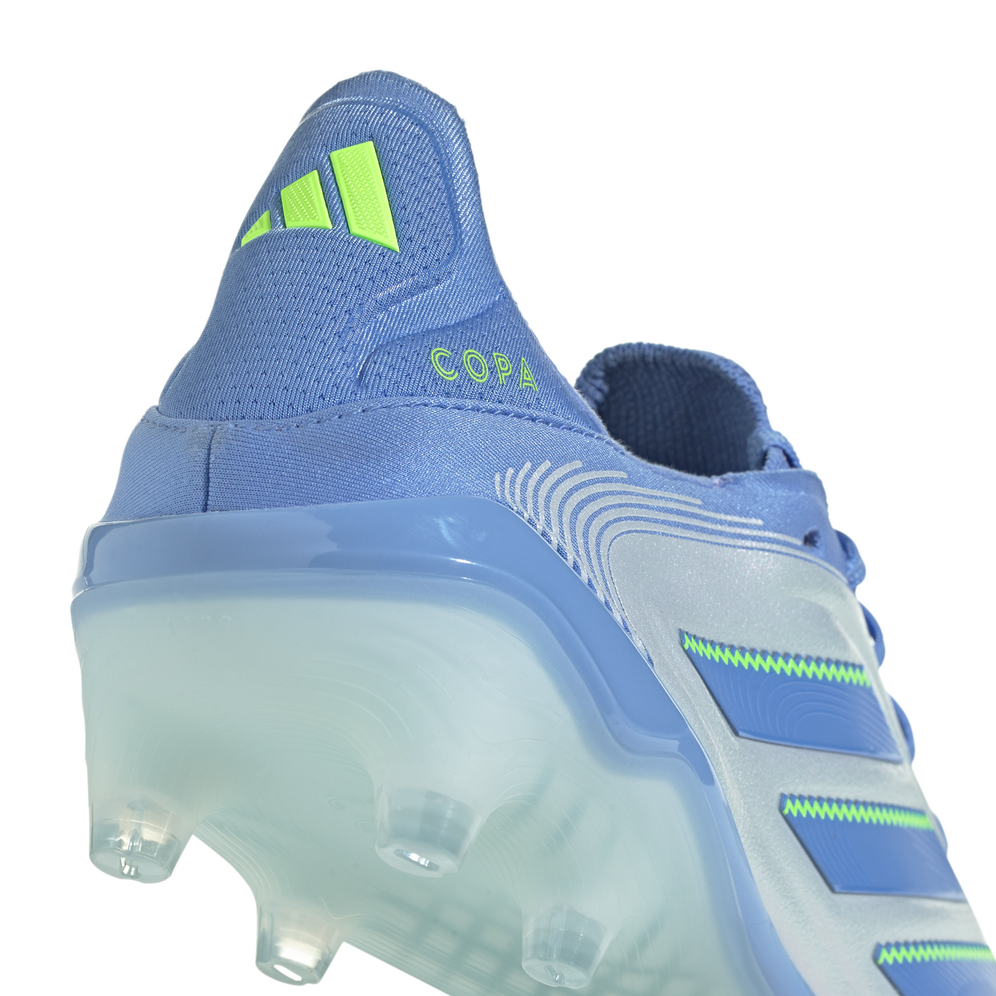 Adidas Copa Pure 3 Elite FG Firm Ground Soccer Cleat - Halo Blue/Blue Fusion/Lucid Lemon