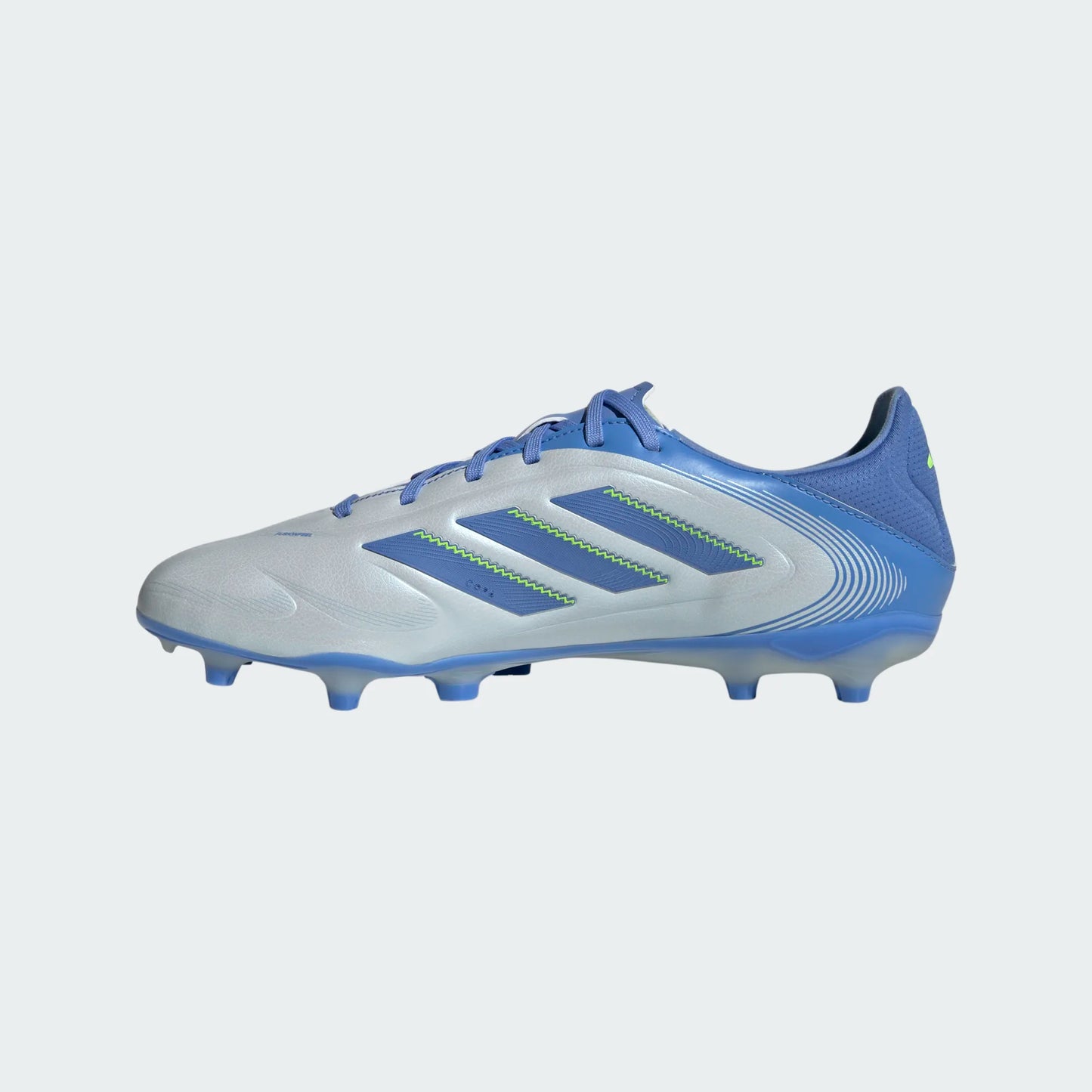 Adidas Copa Pure 3 League FG Firm Ground Soccer Cleat - Halo Blue/Blue Fusion/Lucid Lemon