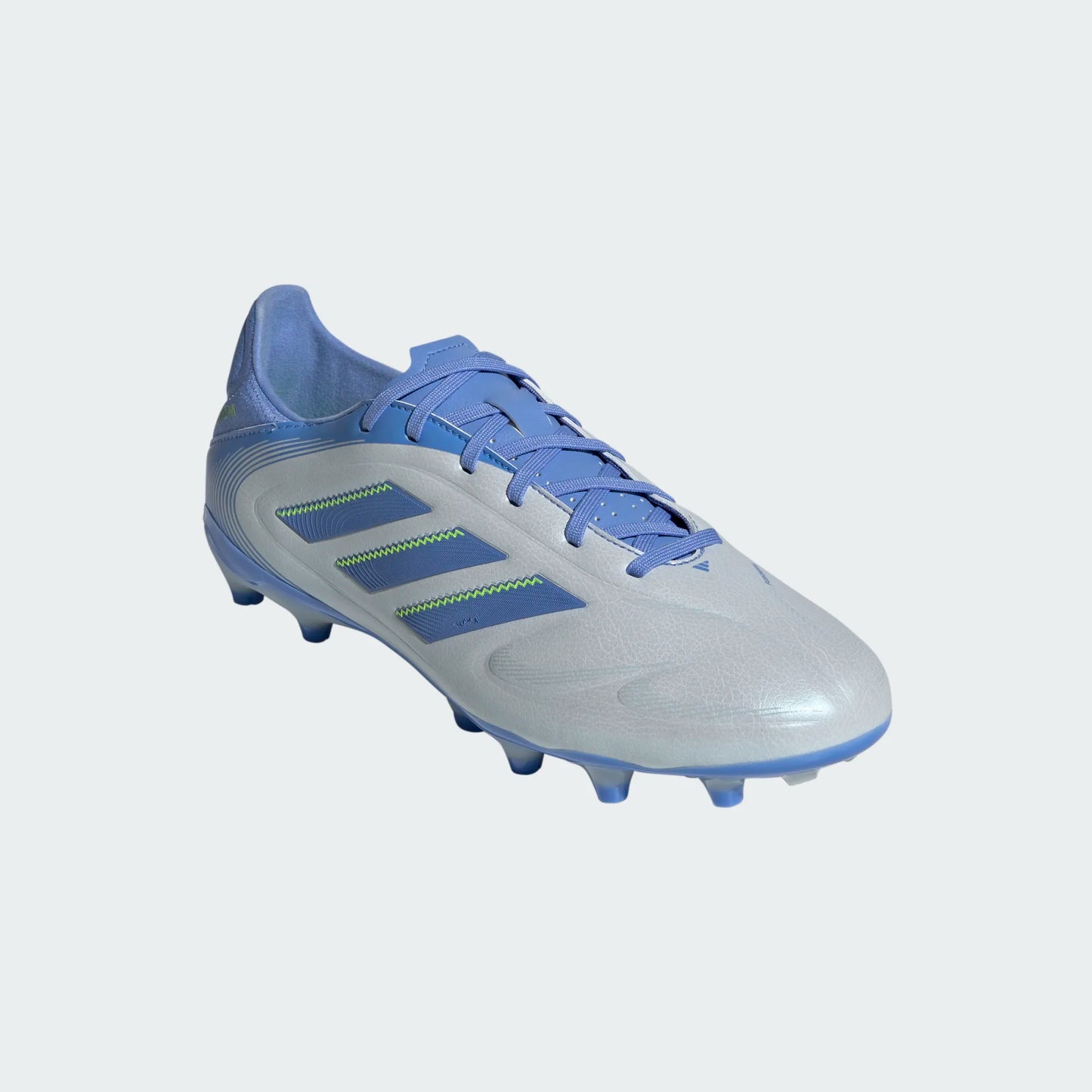 Adidas Copa Pure 3 League FG Firm Ground Soccer Cleat - Halo Blue/Blue Fusion/Lucid Lemon