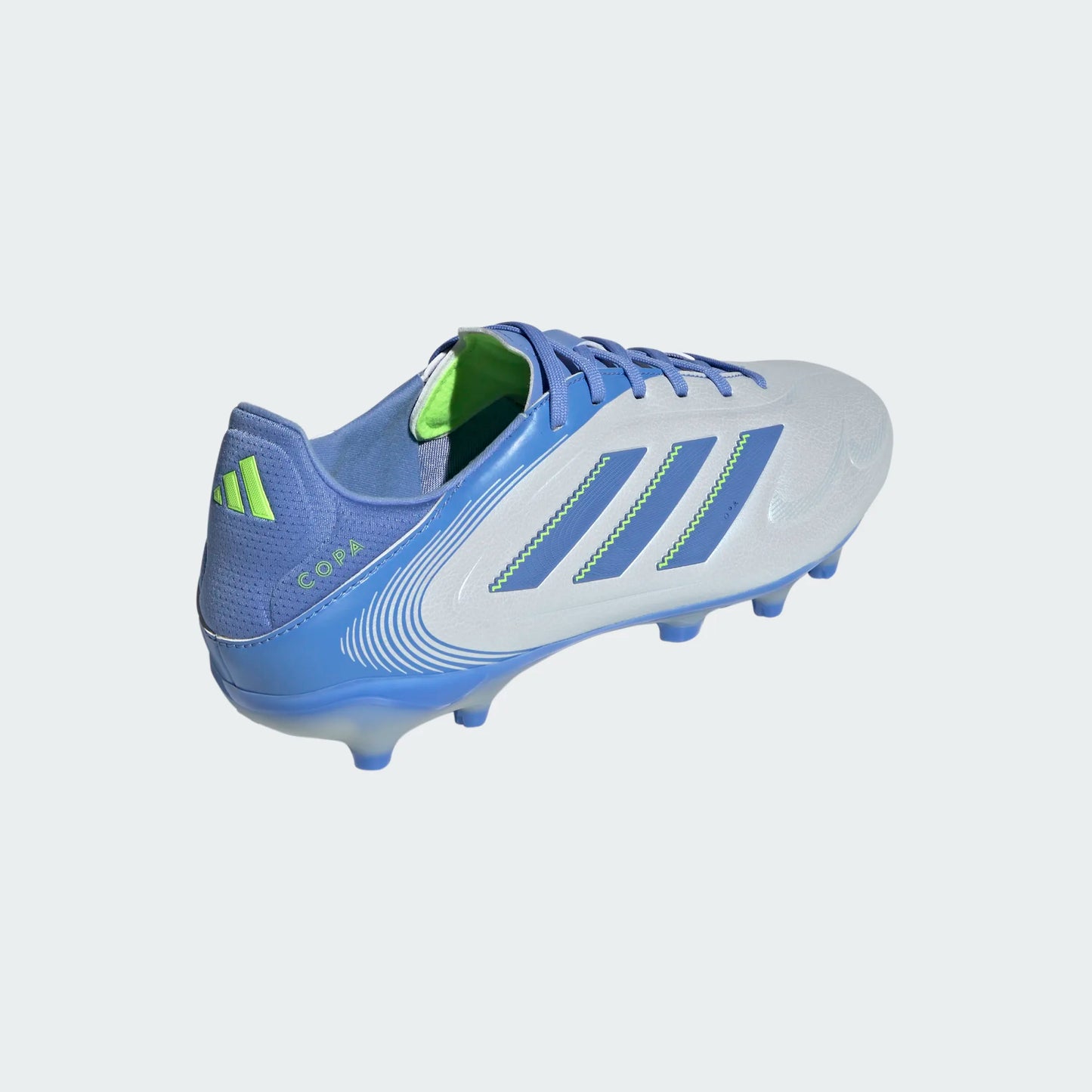 Adidas Copa Pure 3 League FG Firm Ground Soccer Cleat - Halo Blue/Blue Fusion/Lucid Lemon