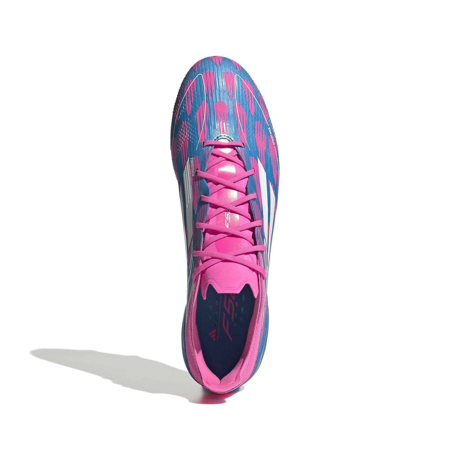 Adidas F50 Elite FG Firm Ground Soccer Cleat - Solar Blue/White/Solar Pink
