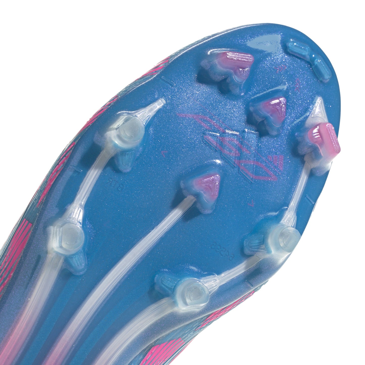Adidas F50 Elite FG Firm Ground Soccer Cleat - Solar Blue/White/Solar Pink