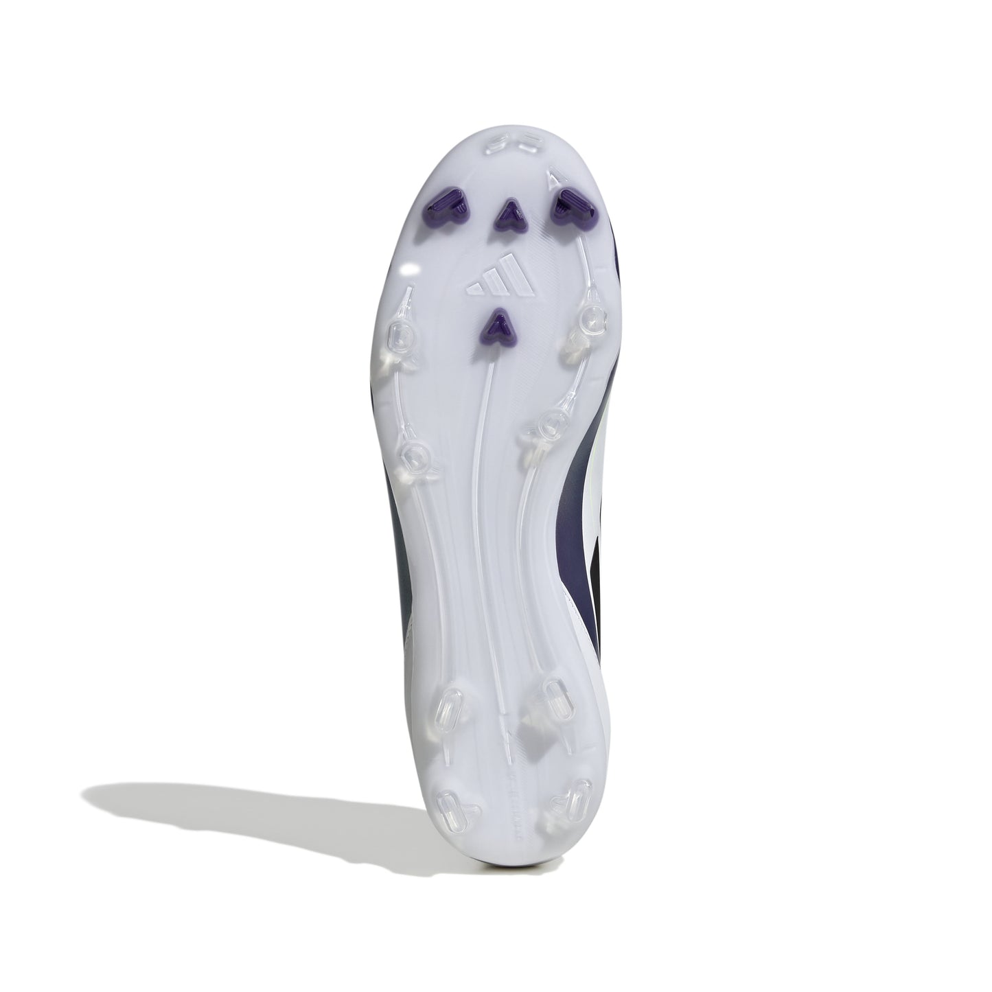Adidas Messi F50 League FG Firm Ground Soccer Cleat - White/Core Black/Unity Purple