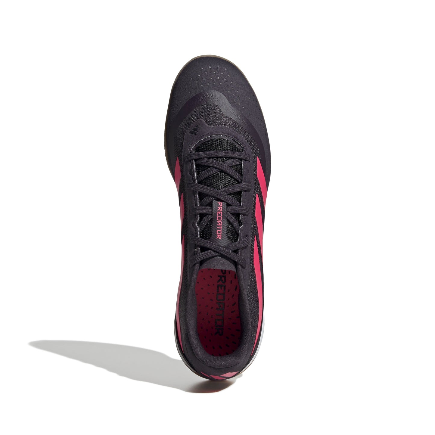 Adidas Predator League Low IN Indoor Soccer Shoe - Aurora Black/Turbo/GUM 3