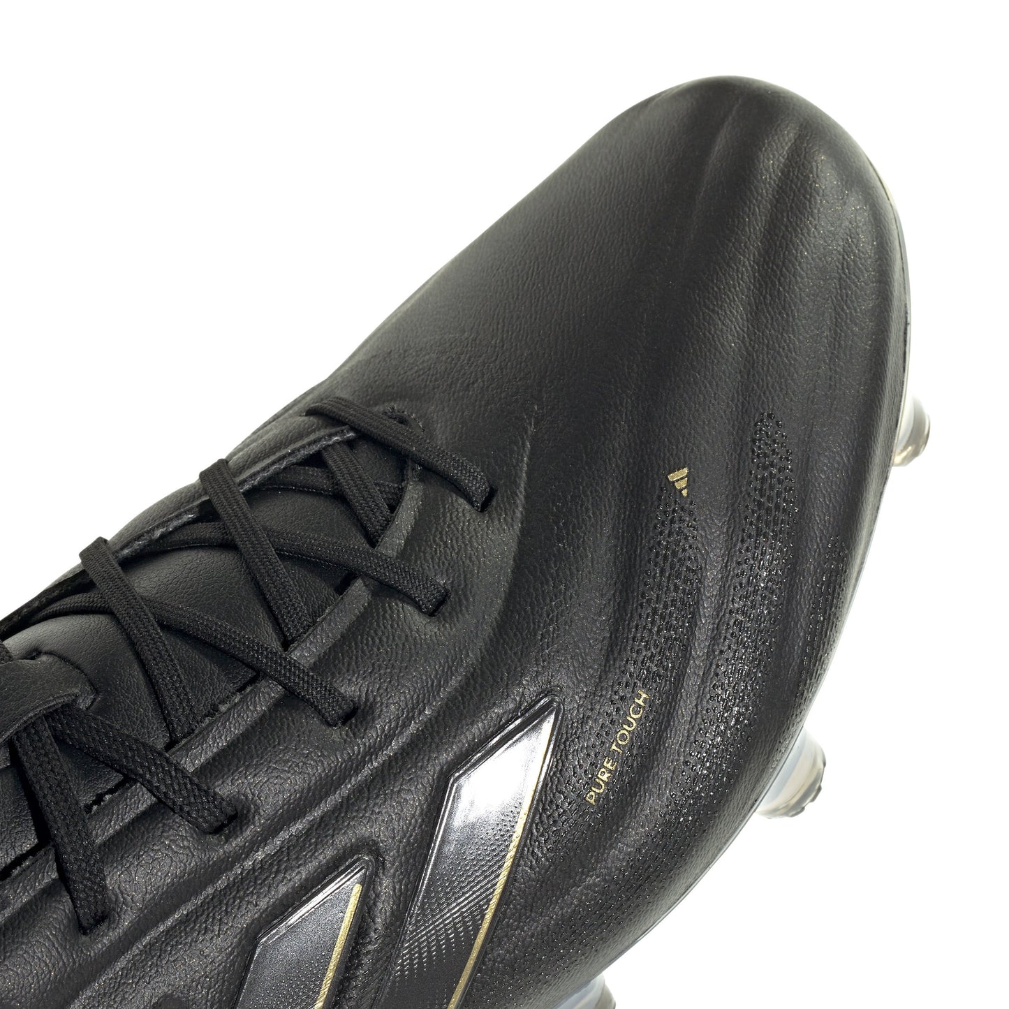 Adidas Copa Pure 2 Elite FG Firm Ground Soccer Cleat - Core Black/Carbon/ Gold Metallic