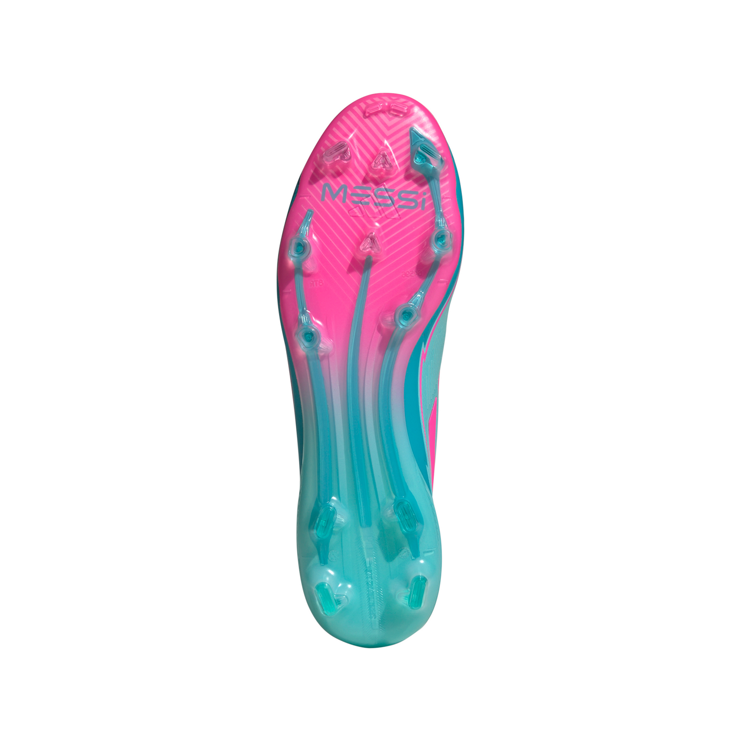 Adidas Messi F50 Elite FG Firm Ground Soccer Cleat - Flash Aqua/Lucid Pink/Lucid Cyan