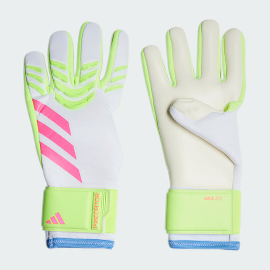 Adidas Predator League Goalkeeper Glove - White/Lucid Lemon/Lucid Pink