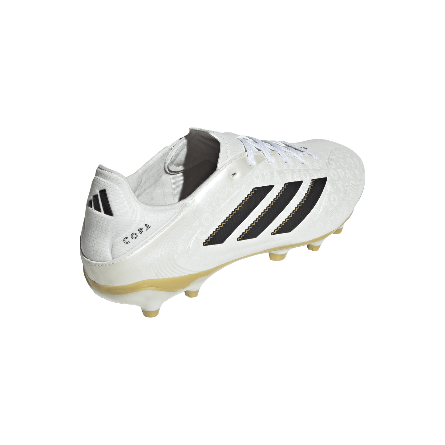 Adidas Copa Pure 3 League FG Firm Ground Soccer Cleat - Zero Metallic/Core Black/Gold Metallic