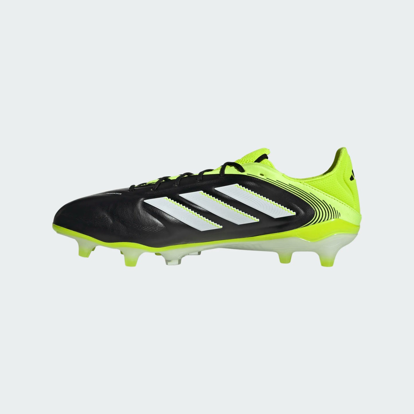 Adidas Copa Pure 3 Elite FG Firm Ground Soccer Cleat - Core Black/Cloud White/Lucid Lemon