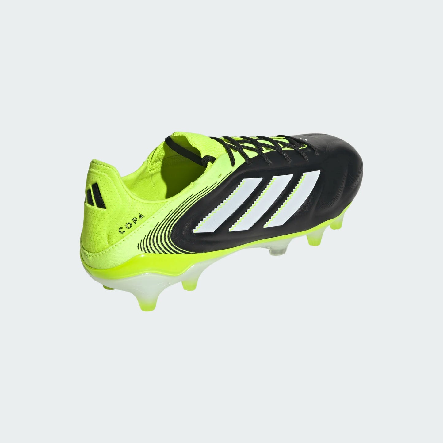 Adidas Copa Pure 3 Elite FG Firm Ground Soccer Cleat - Core Black/Cloud White/Lucid Lemon