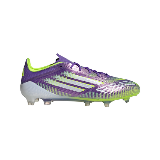 Adidas F50 Elite FG Firm Ground Soccer Cleat - Purple Rush/Cloud White/Lucid Lemon