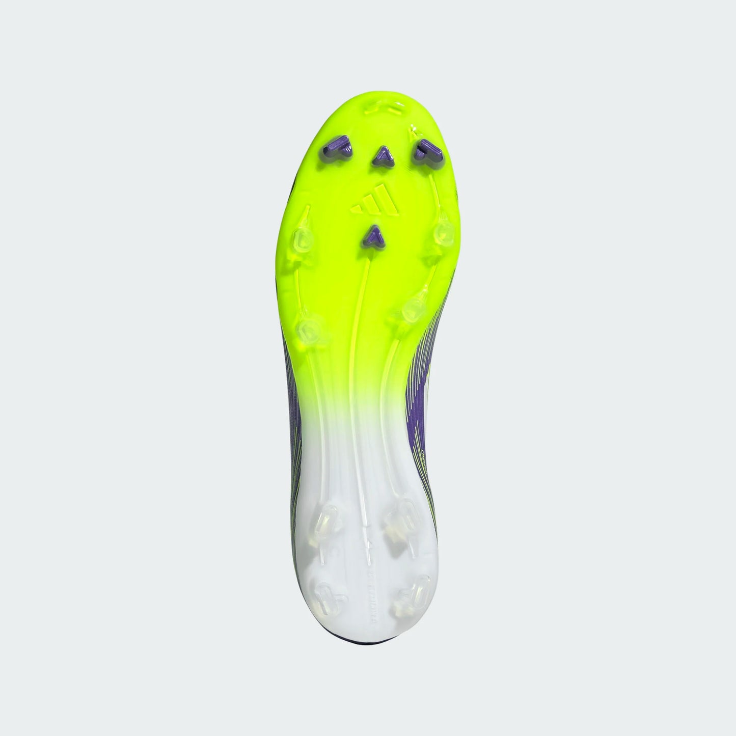 Adidas F50 LL Laceless League FG Firm Ground Soccer Cleat - Purple Rush/Cloud White/Lucid Lemon