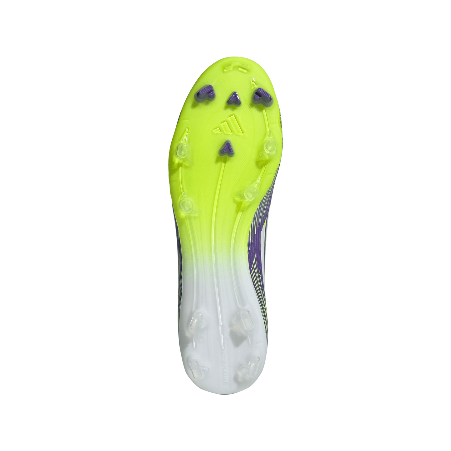 Adidas F50 League FG Firm Ground Soccer Cleat - Purple Rush/Cloud White/Lucid Lemon