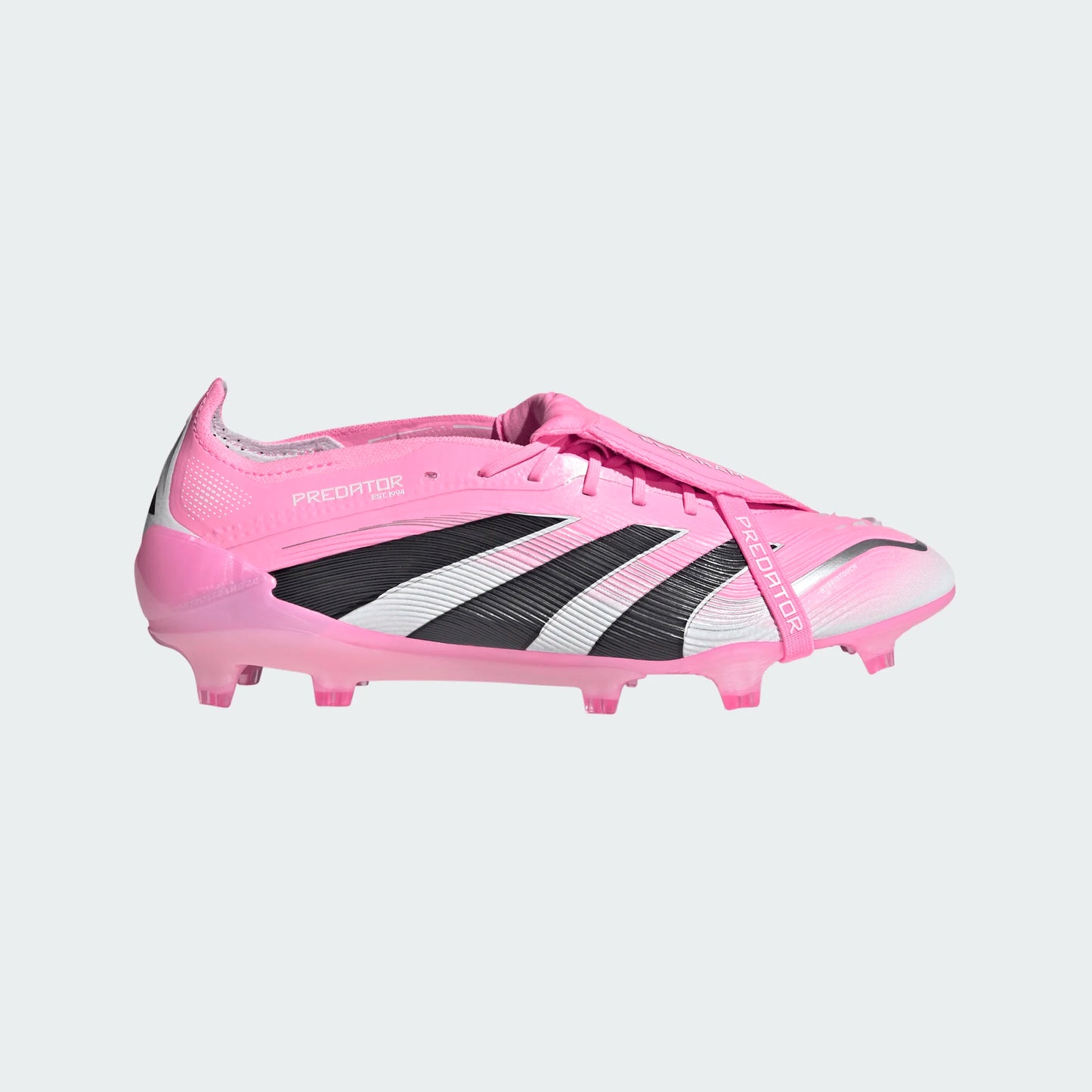 Adidas Predator Elite Beckham Fold Tongue FT FG Firm Ground Soccer Cleat - Beam Pink/Black/White
