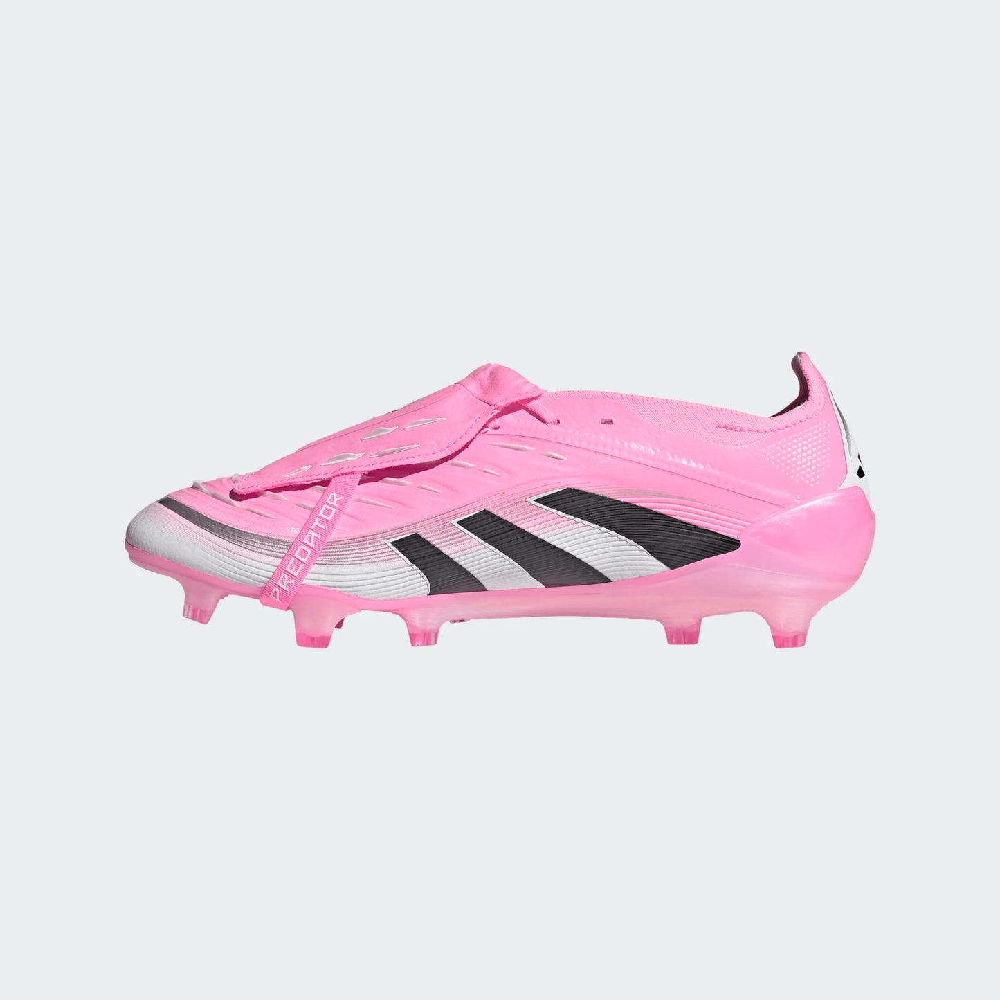 Adidas Predator Elite Beckham Fold Tongue FT FG Firm Ground Soccer Cleat - Beam Pink/Black/White