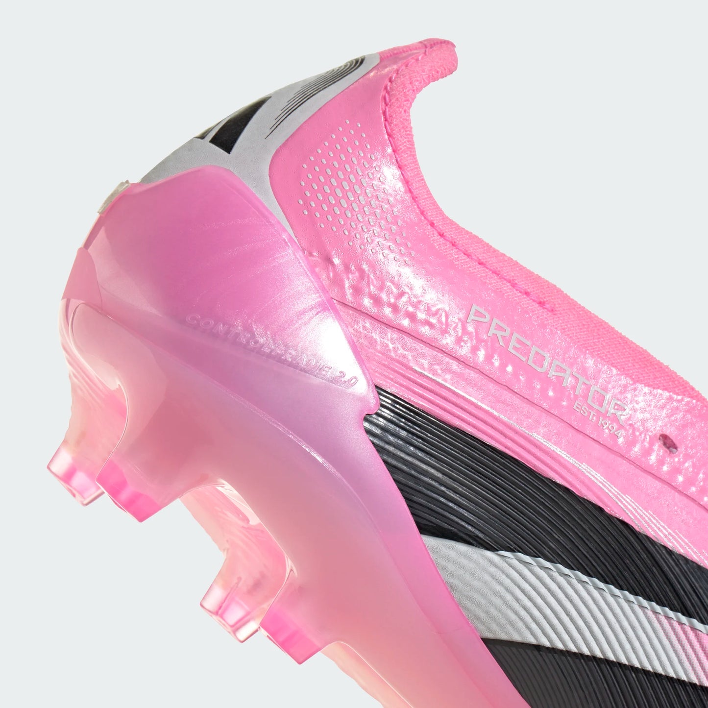 Adidas Predator Elite Beckham Fold Tongue FT FG Firm Ground Soccer Cleat - Beam Pink/Black/White