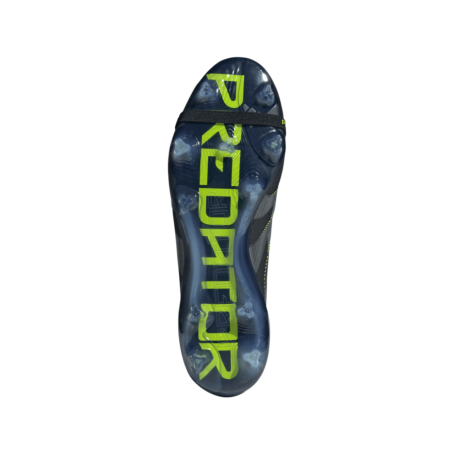 Adidas Predator Elite FoldTongue FT FG Firm Ground Soccer Cleats- Core Black / Carbon / Lucid Lemon