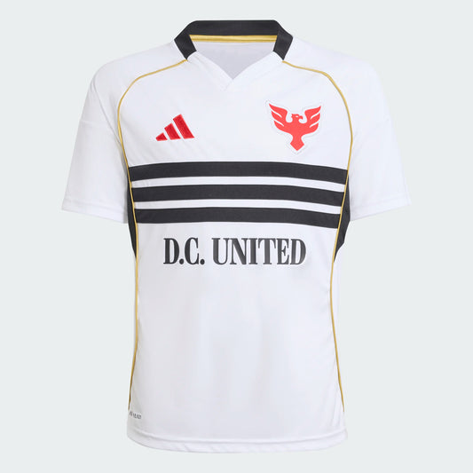 Kid's Replica Adidas DC United Third Jersey 25/26