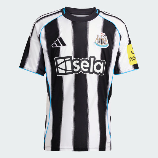 Men's Replica Adidas Newcastle United Home Jersey 25/26