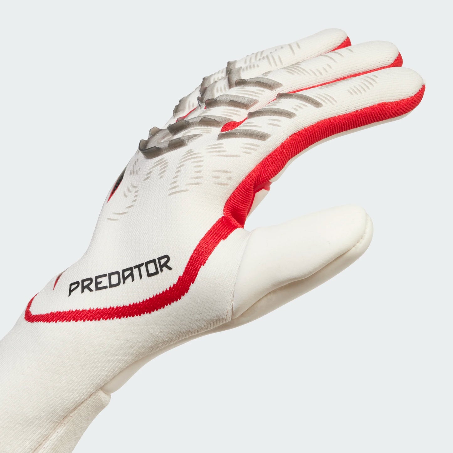 Adidas Predator GL Pro Goalkeeper Glove - White/Pure Ruby/Black