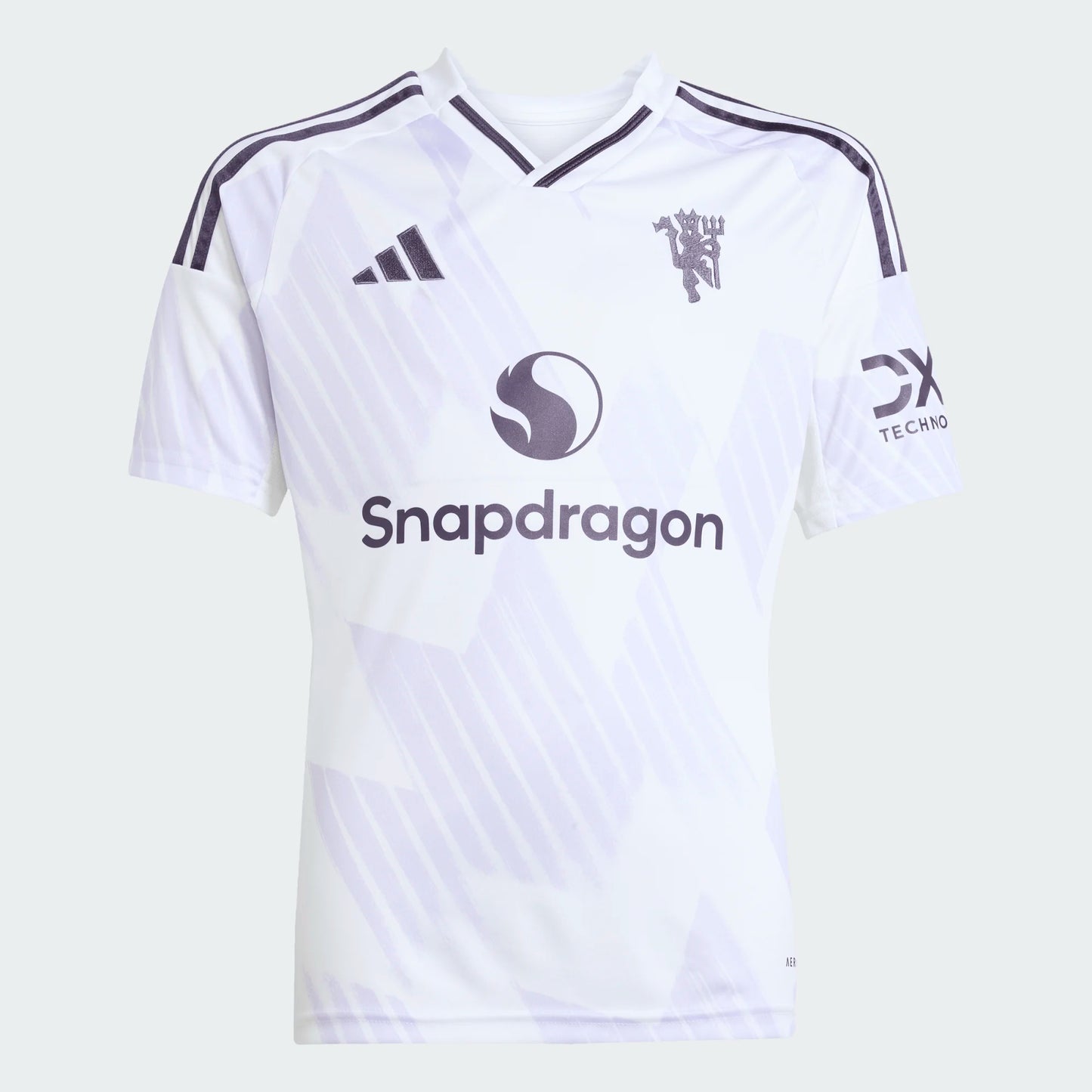 Kid's Replica Adidas Cunha Manchester United Away Jersey 25/26