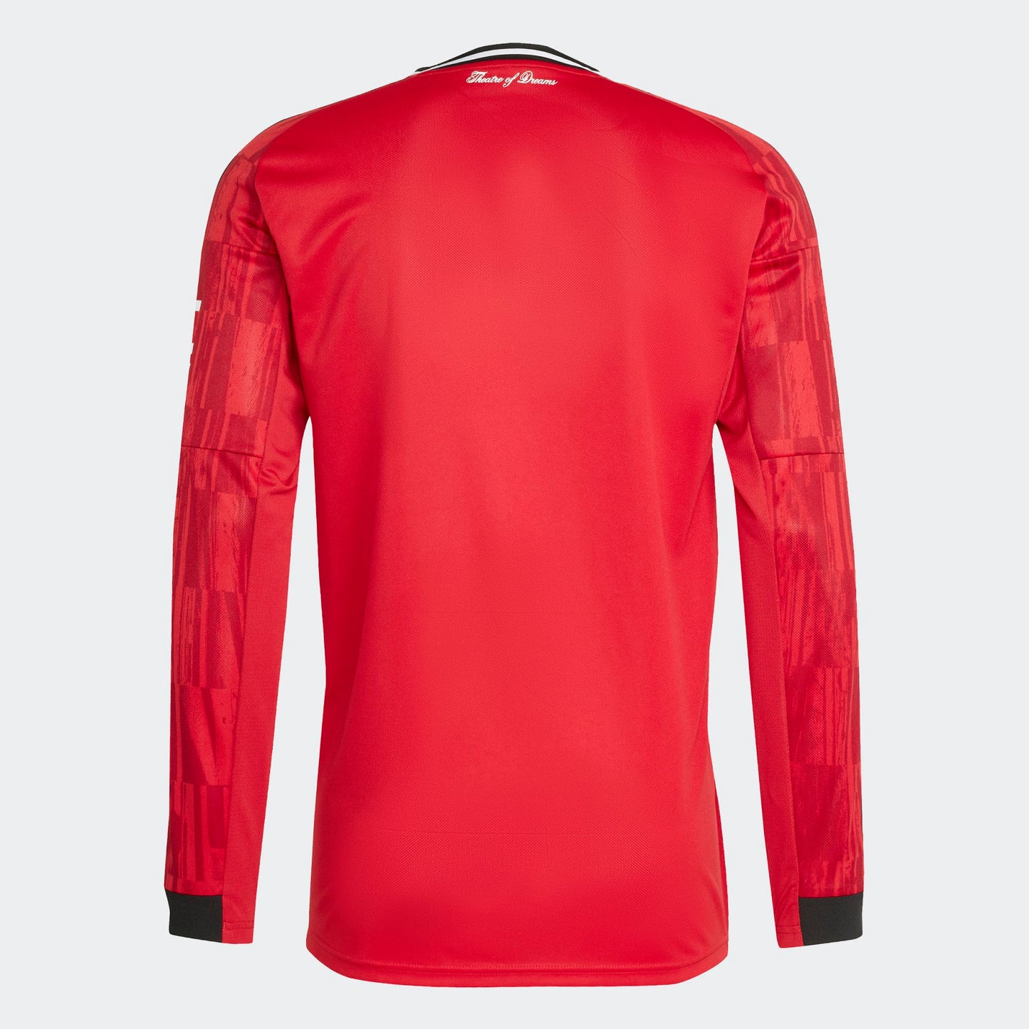 Men's Replica Manchester United Long Sleeve Home Jersey 25/26