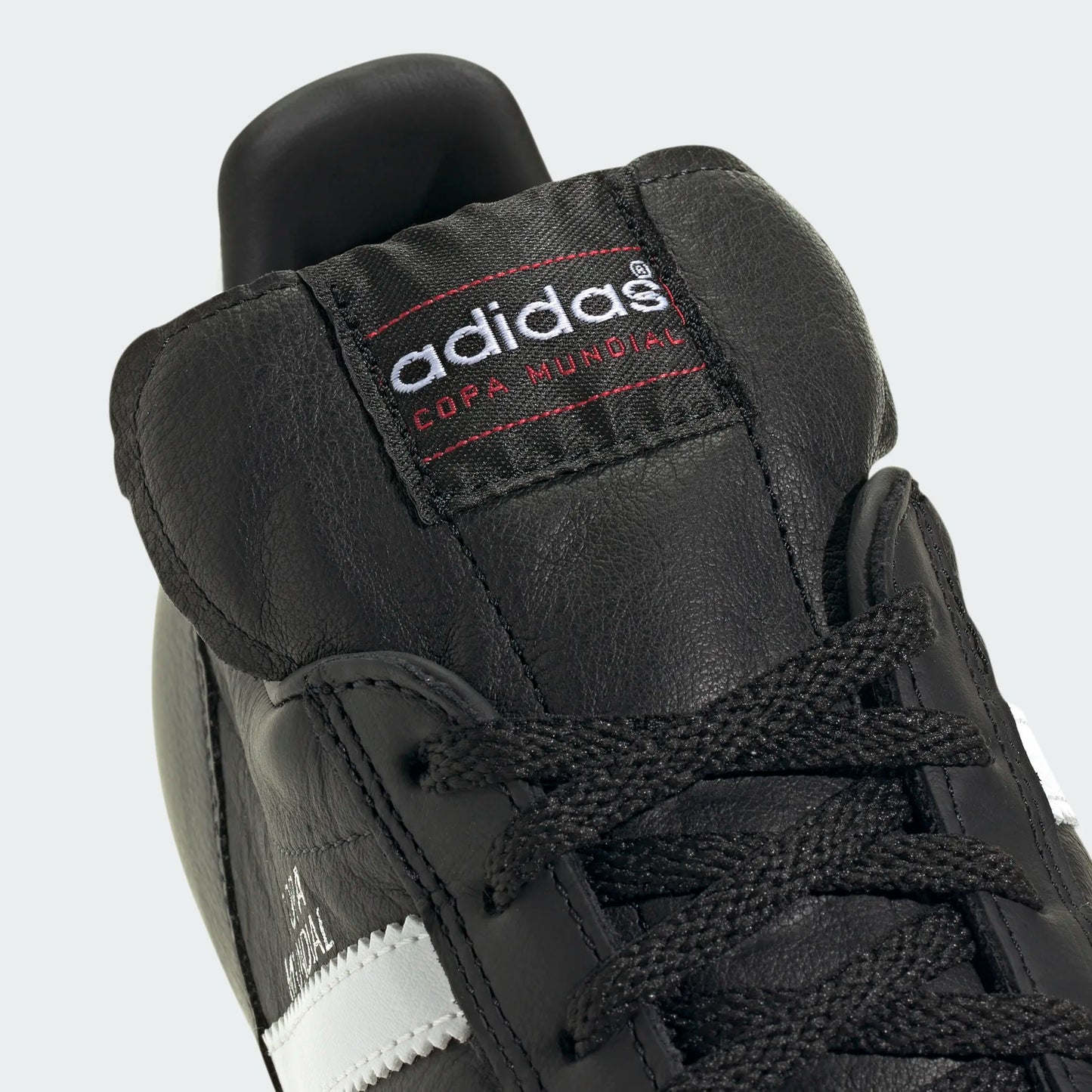 Adidas Copa Mundial FG Firm Ground Soccer Cleat - Core Black/Cloud White/Red