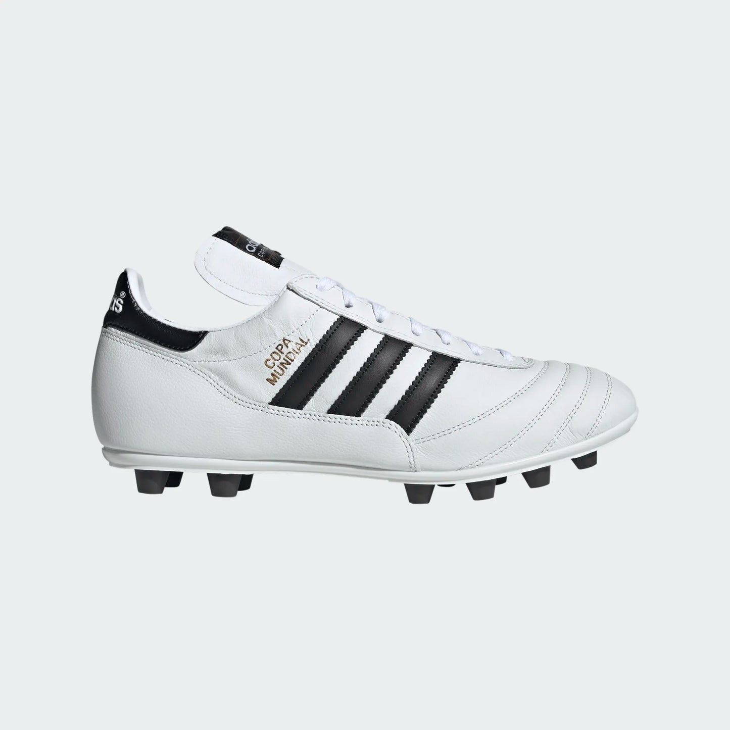 Adidas Copa Mundial FG Firm Ground Soccer Cleat - Cloud White/Core Black/Metallic Gold