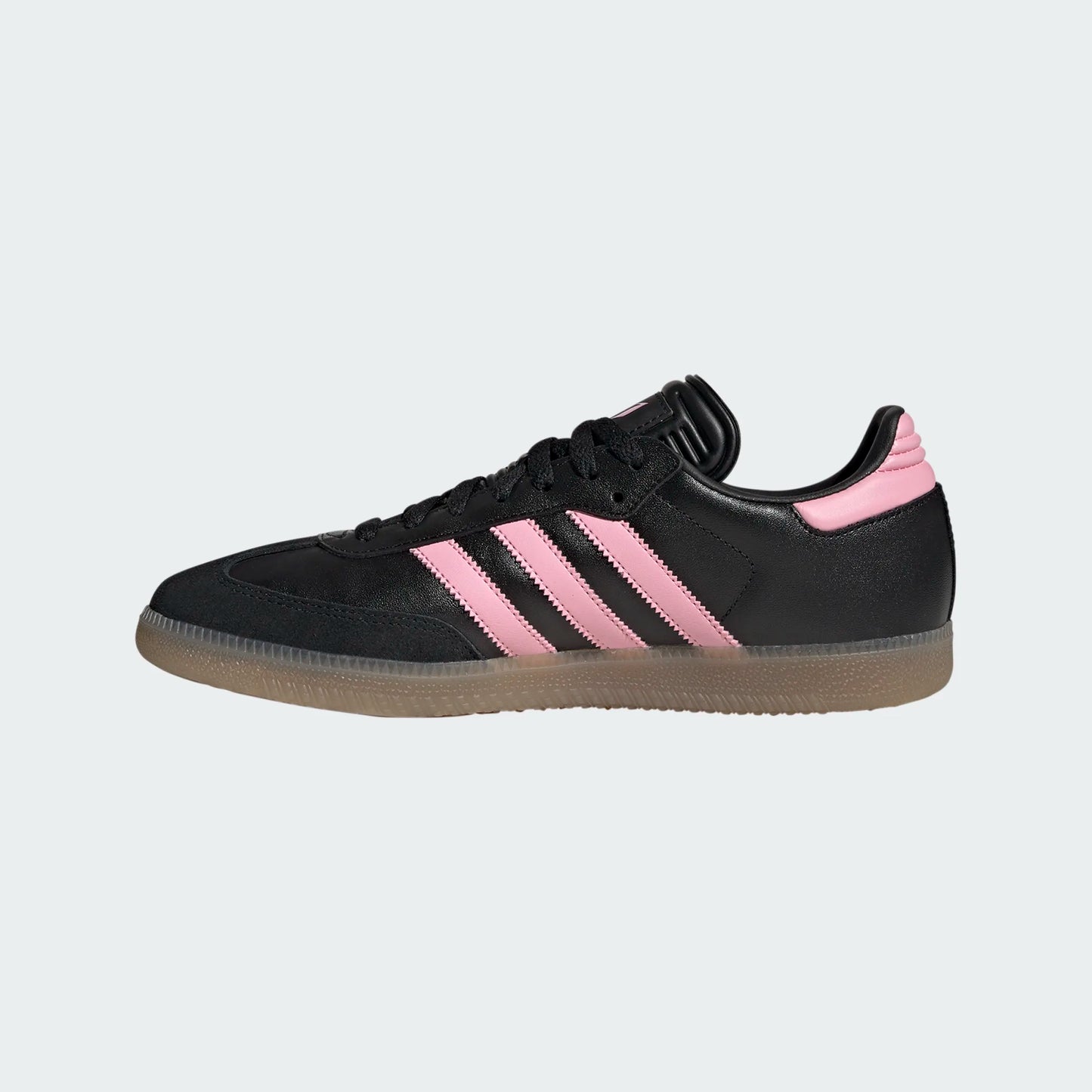 Adidas Samba Messi IN Indoor Soccer Shoe - Carbon Black/Gold Metallic/Gum