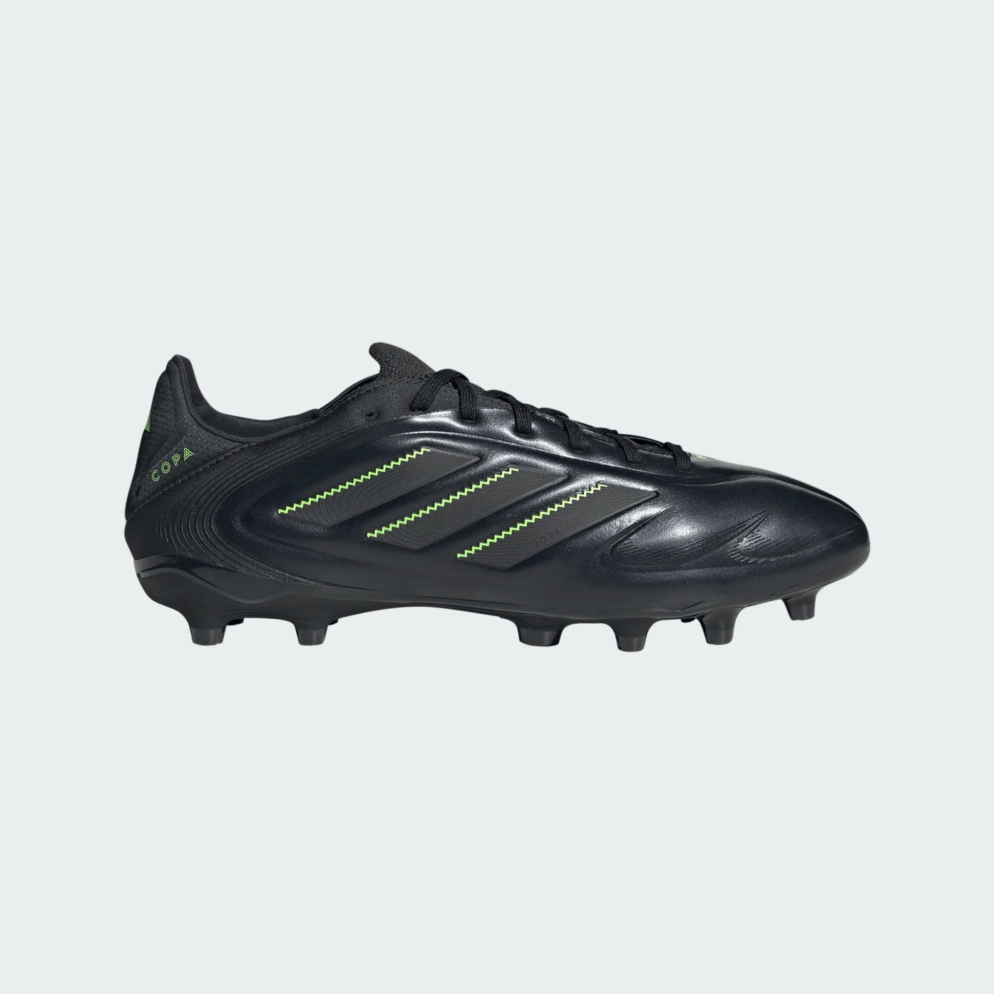 Adidas Copa Pure 3 Pro FG Firm Ground Soccer Cleat - Core Black/Solid Grey/Lucid Lemon