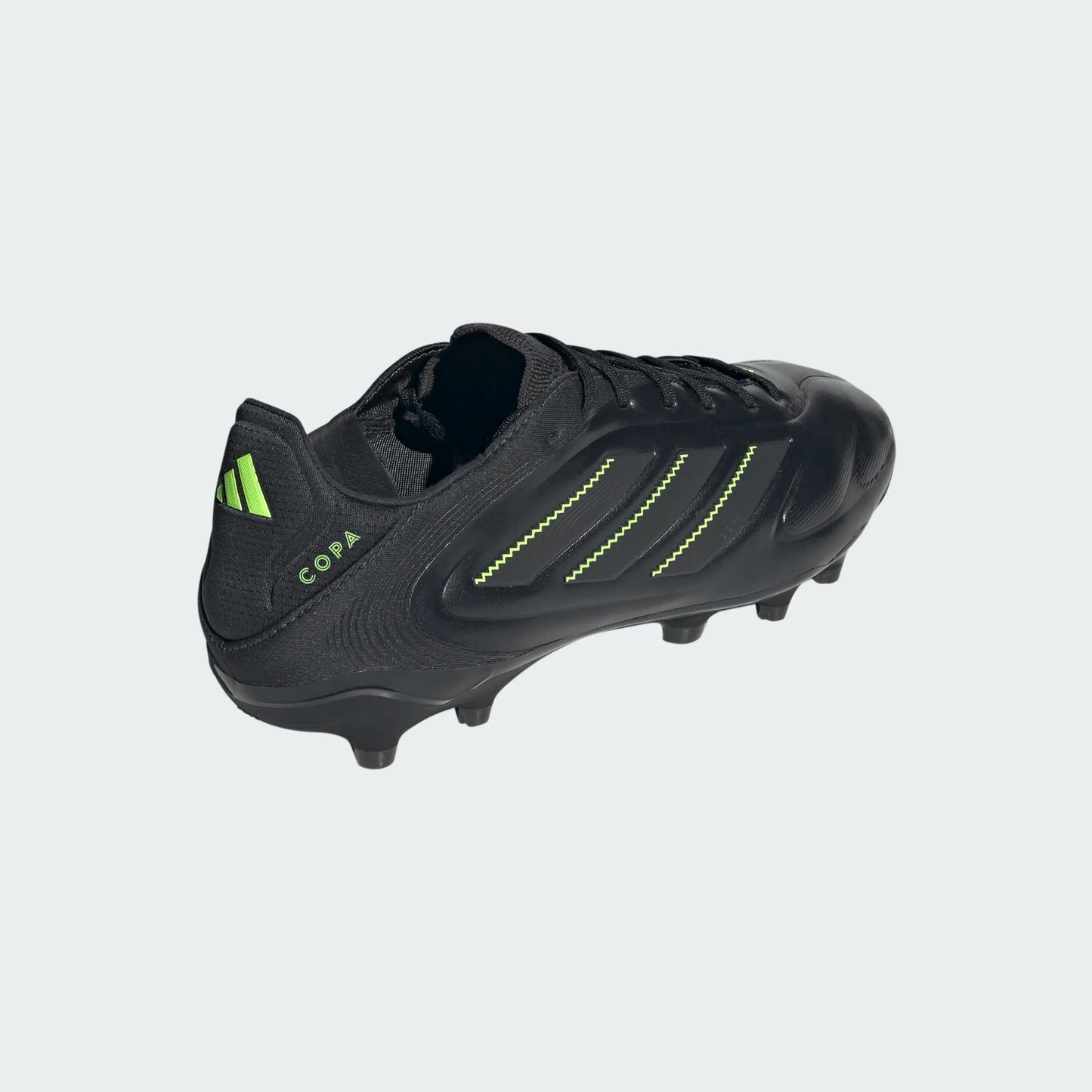Adidas Copa Pure 3 Pro FG Firm Ground Soccer Cleat - Core Black/Solid Grey/Lucid Lemon