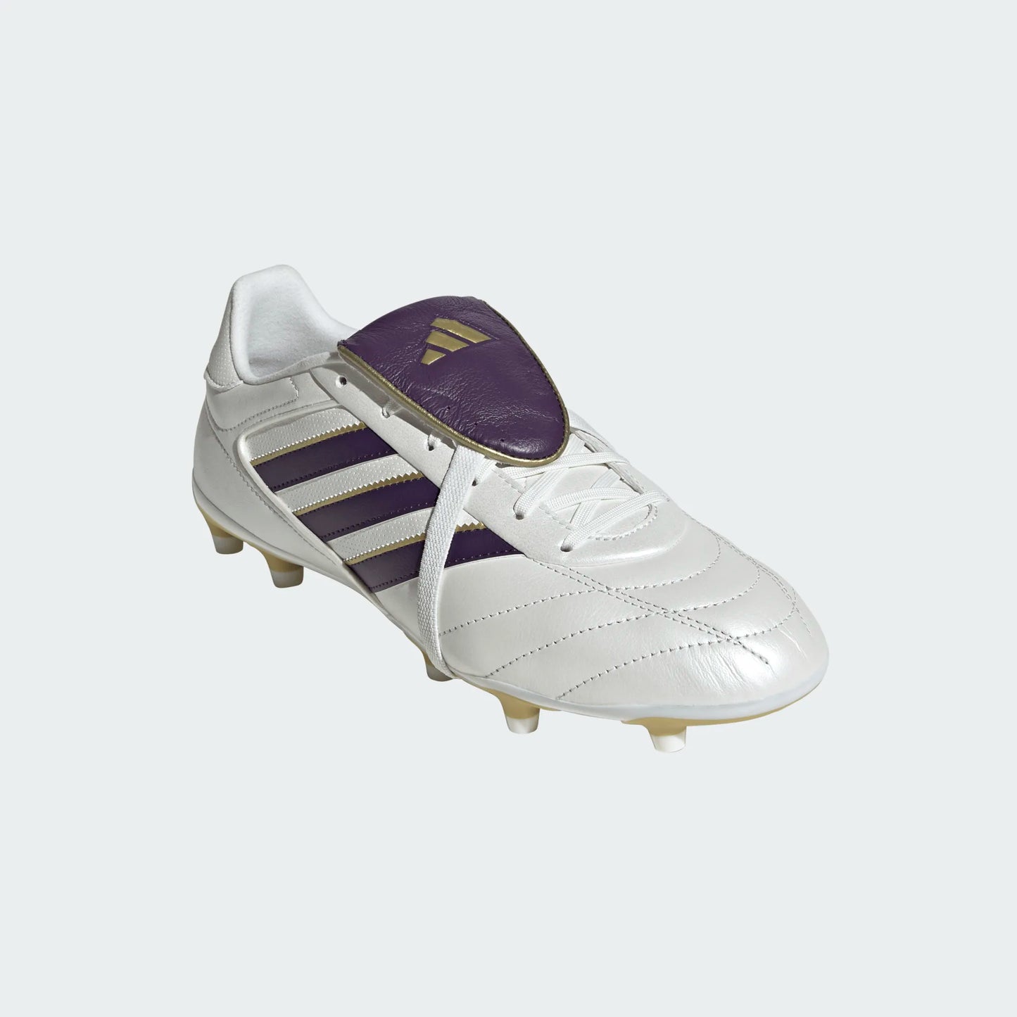 Adidas Copa Gloro II FG Firm Ground Soccer Cleat - Zero Metallic/Aurora Plum/Gold Metallic