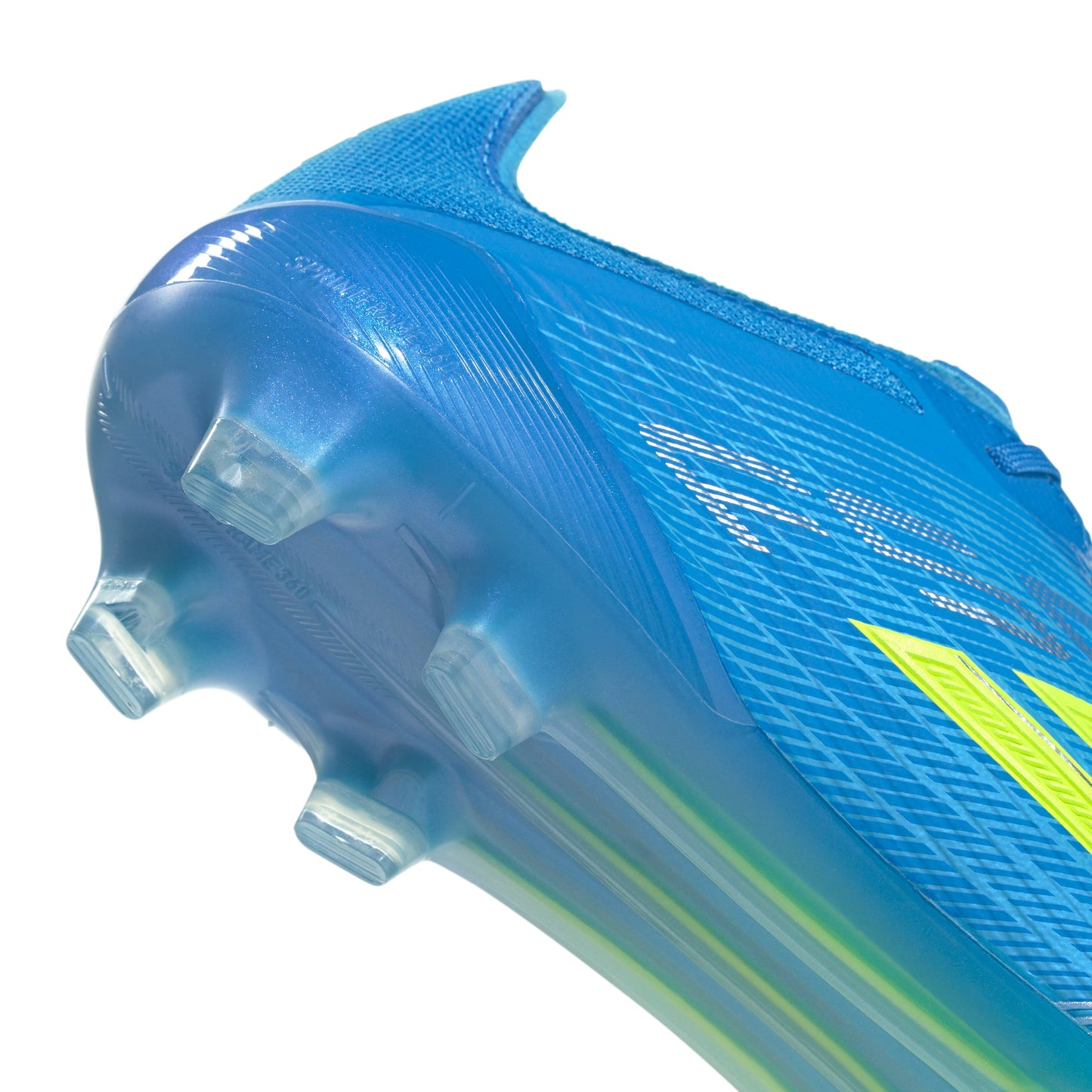 Adidas F50 Elite FG Firm Ground Soccer Cleat - Lucid Ray Blue/Team Solar Yellow 2/Lucid Aquamarine