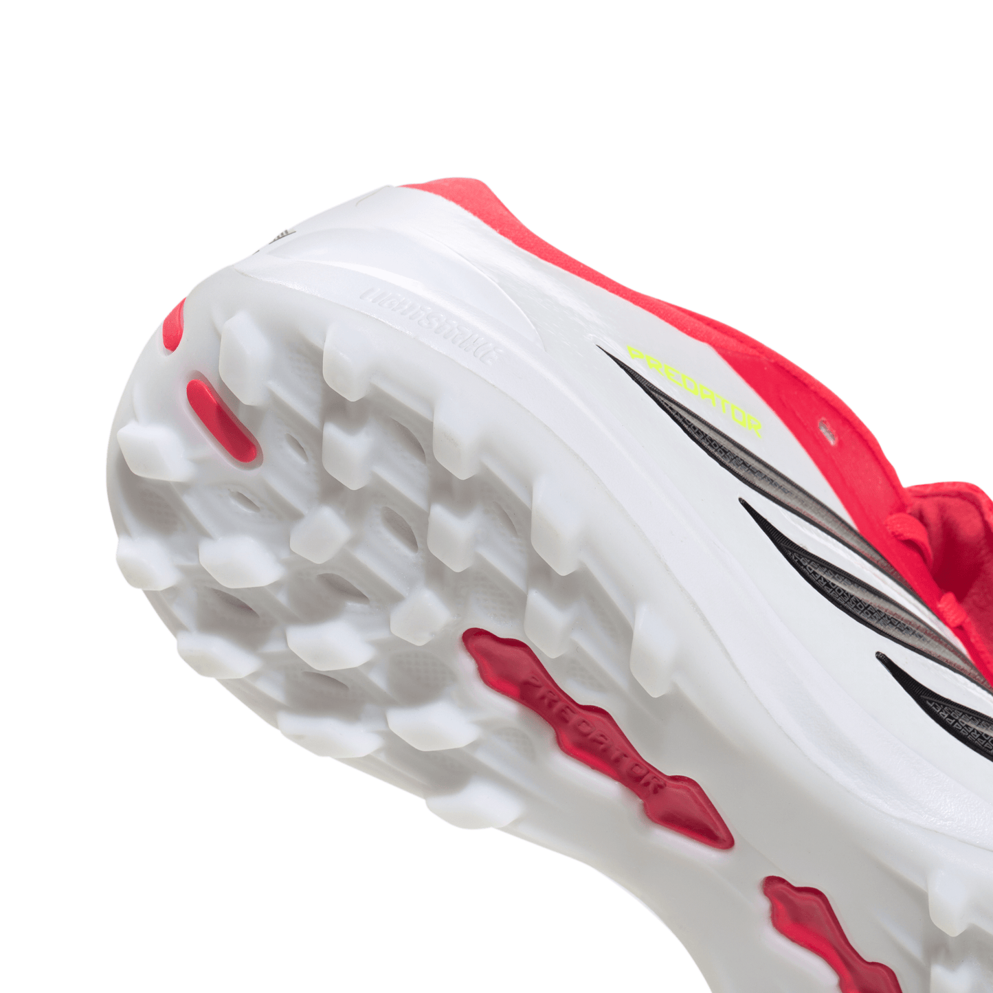 Adidas Predator Pro Fold Tongue FT TF Turf Soccer Cleat - Lucid Red/Core Black/Cloud White