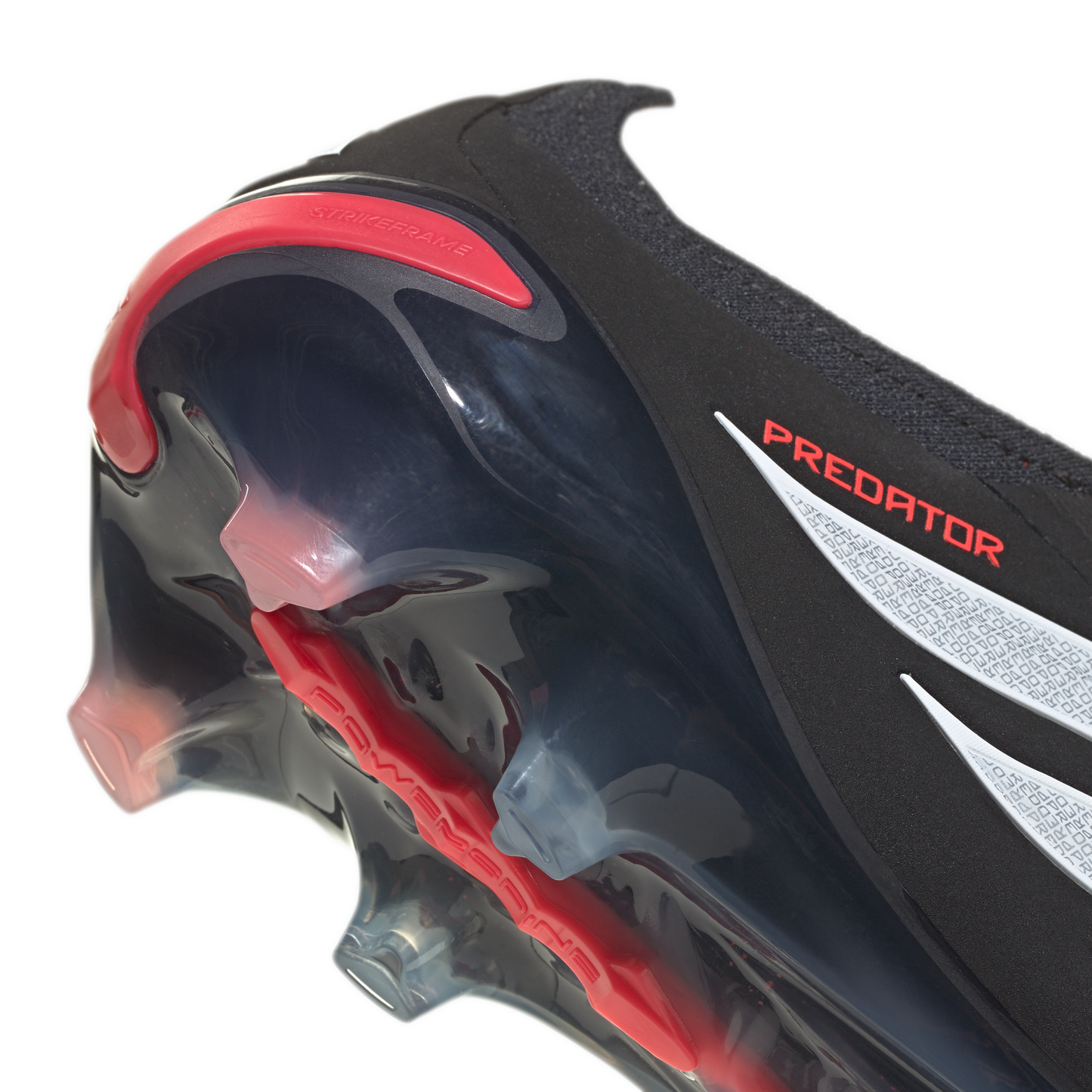 Adidas Predator Elite FoldTongue FT FG Firm Ground Soccer Cleat - Core Black/Cloud White/Lucid Red