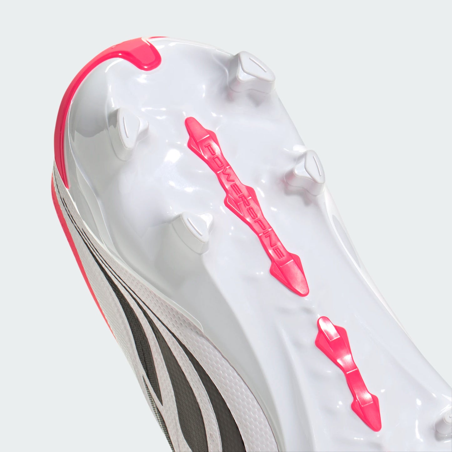 Adidas Predator League Fold Tongue FT FG Firm Ground Soccer Cleat - Lucid Red/Carbon Black/Cloud White