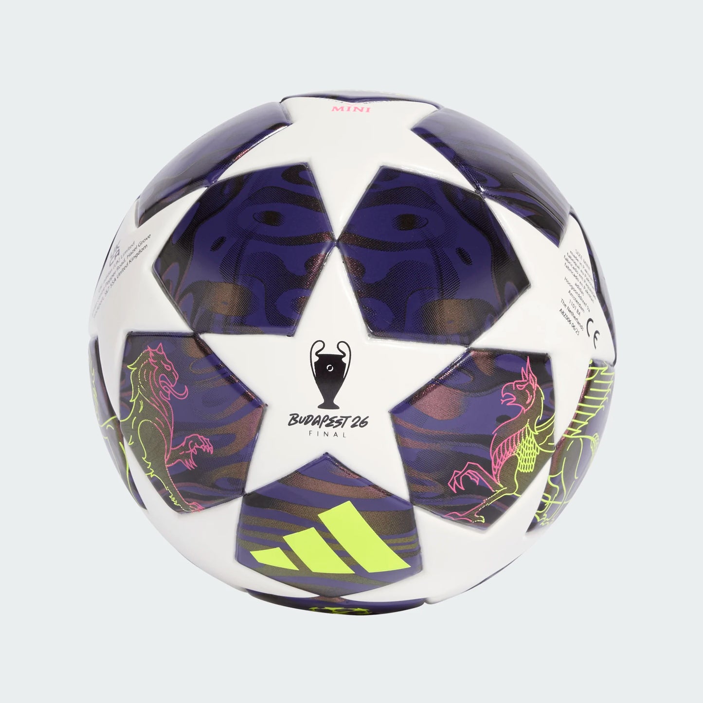 Adidas UCL Final 25/26 Mini Soccer Ball