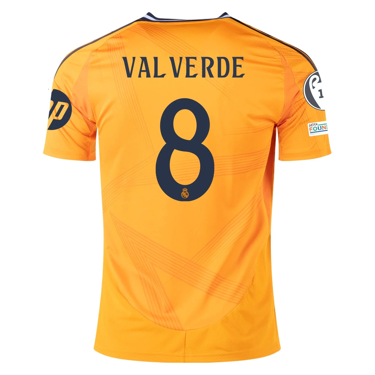 Men's Replica Adidas Valverde Real Madrid Away Jersey 24/25