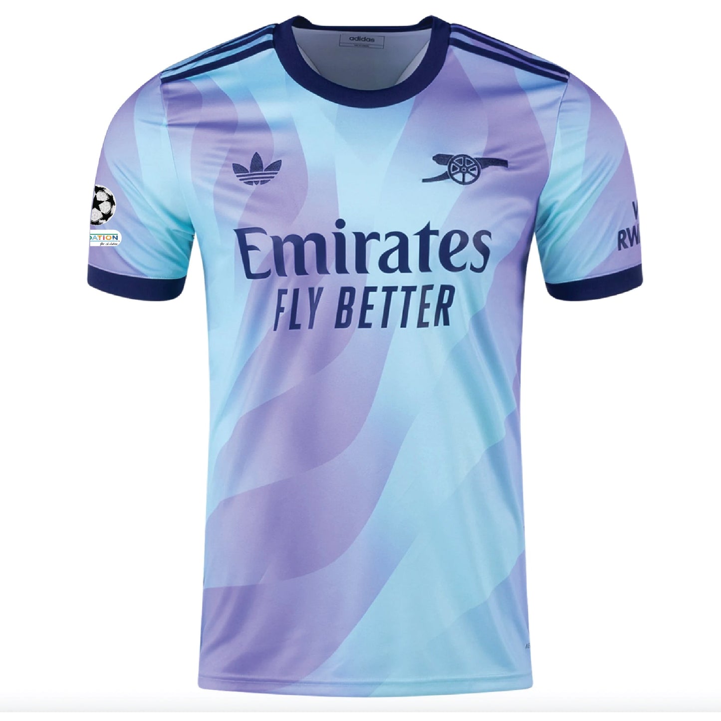 Men's Replica Adidas Saka Arsenal Third Jersey 24/25 - PL