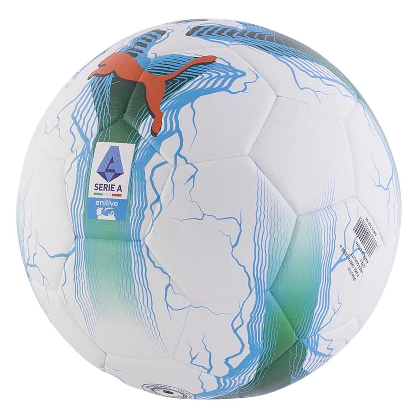 Puma Orbita Serie A (FIFA Quality) Soccer Ball (Size 5) - White/Multicolor