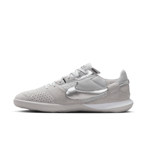 Nike Streetgato Indoor Soccer Shoe - Lt Smoke Grey/Metallic Silver